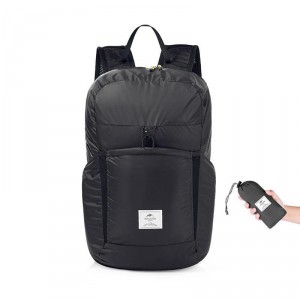 Рюкзак Naturehike 22L компактный Ultra-Light NH17A017-B черный [NATUREHIKE]
